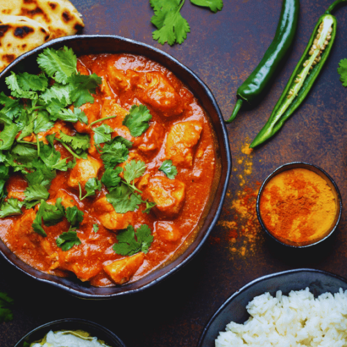 Paneer with Roti